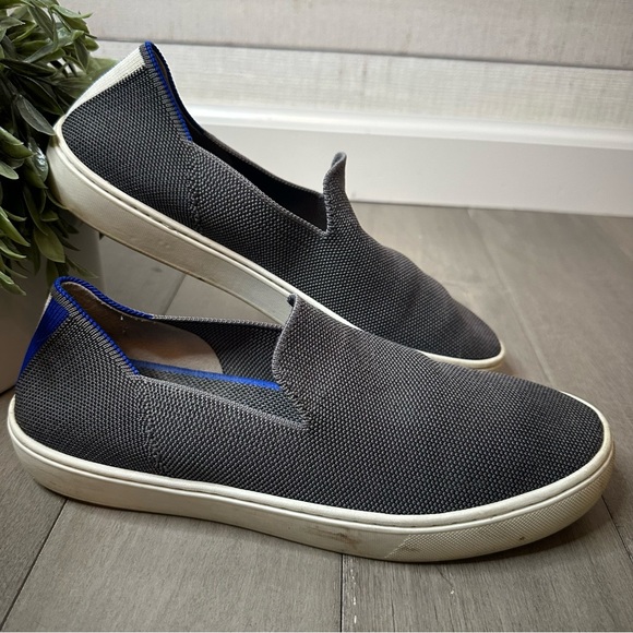 Rothy’s The Original Slip On Sneaker Grey Size 8.5 - Picture 3 of 11